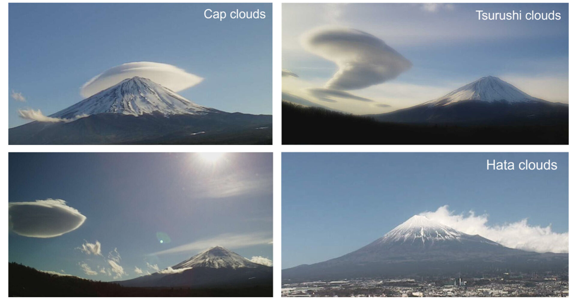 富士山の名物雲が生まれる頻度と条件を科学的に解明 | つくば