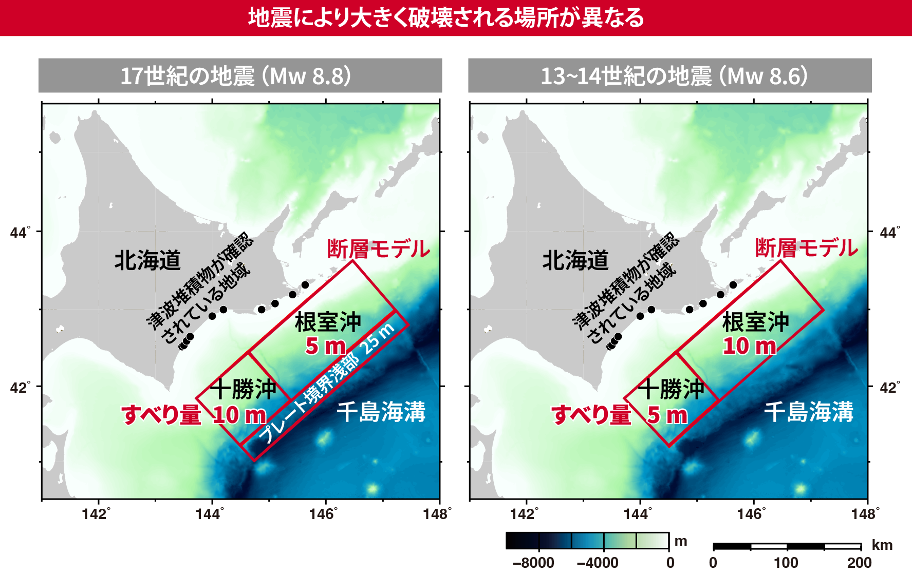 水が入った石　約14センチ(最大幅部分) 北海道沖で過去に起きた超巨大地震の“姿”を推定 | つくばサイエンス